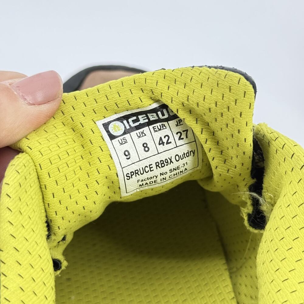 Icebug Spruce RB9X Trail Shoes Mens 9 Waterproof Hiking Outdoor Outdry Grip - Picture 6 of 8